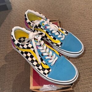 Vans Old Skool Crazy Check Sneakers